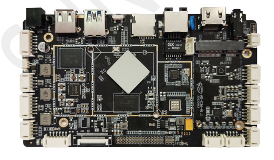 Rockchip RK3566 Quad Core tertanam sistem lengan papan 4K Papan Utama LVDS EDP HD MIPI papan industri untuk layar sentuh