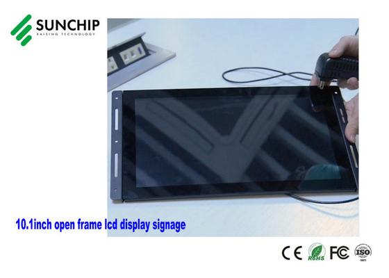 Metal Case WIFI LAN BT HD 4G Open Frame LCD Display RK3288 3568 Untuk Tampilan Iklan