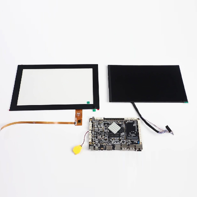 Layar LCD 7 Inch LVDS EDP LCD Controller Board Android RK3399 Digital Signage Kit