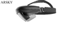 ARSKY Semua Dalam Satu Kacamata Headset 3D Virtual Reality Bluetooth WiFi Layar SHARP 2560x1440 2K