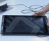 10.1'' 15.6'' 21.5'' Layar Sentuh Bingkai Terbuka Monitor Iklan LCD Untuk Mobil Lift Kereta Bawah Tanah