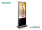 1920 * 1080 Floor Standing LCD Advertising Player Android 57.5 Inch OS 6.0 Opsional