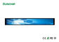 CMS Mengelola Logam Wifi Stretch Bar Layar LCD Digital Signage Monitor 19.1 Inch