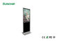 Layar Digital Signage LCD Vertikal, Pemain Iklan LCD 450 cd / m2