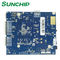 LVDS Sistem Tertanam Mainboard WiFi Capacitive Touch RK3288 Quad Core Moterboard