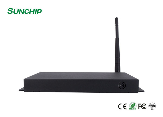 Metal HD Media Player Box Android Digital Signage Media Player CMS WIFI BT LAN 4G Opsional