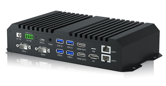 Rockchip RK3588 HD Multimedia player Box Edge Computing AIot 8K box dengan Dual Ethernet