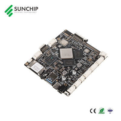 Aksesori Tampilan Komersial Motherboard Kontrol Industri Inti RK3399 6 Motherboard Android Lengan Tertanam Inti