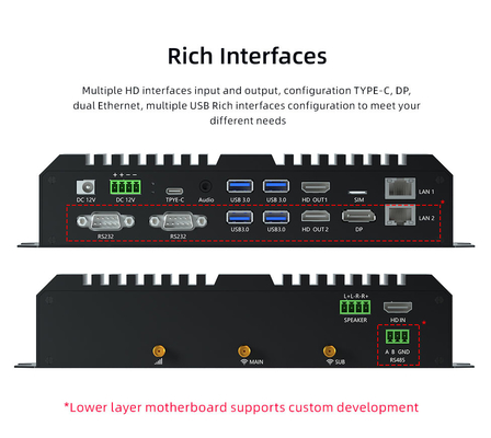Digital Signage Floor Stability High Floor, 49 &quot;Standing Advertising Display