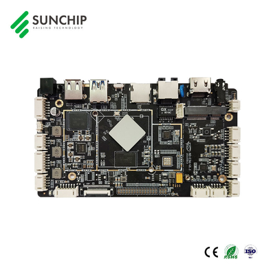 Layar Sentuh Interaktif Rockchip Motherboard RK3566 Quad Core LVDS HD-MI 4K Arm Android Motherboard