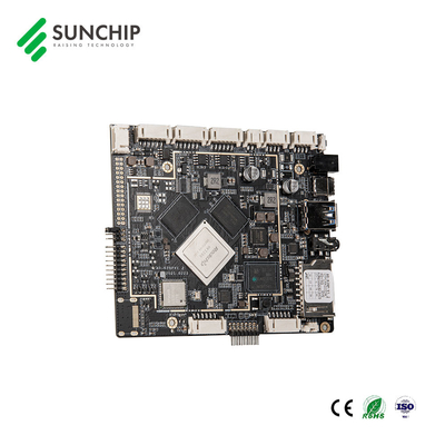 Aksesori Tampilan Komersial Motherboard Kontrol Industri Inti RK3399 6 Motherboard Android Lengan Tertanam Inti