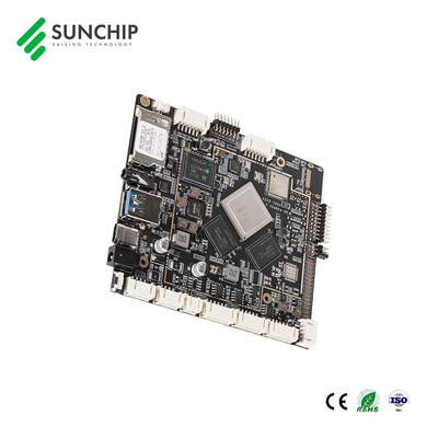 Aksesori Tampilan Komersial Motherboard Kontrol Industri Inti RK3399 6 Motherboard Android Lengan Tertanam Inti