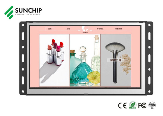 10.1 Inch Open Frame LCD layar sentuh Tampilan dengan RK3288 RK3399 Untuk lift dan iklan pusat perbelanjaan