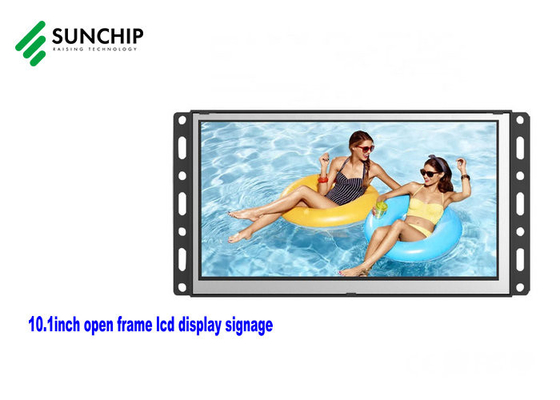Ulangi Otomatis Bingkai Terbuka Layar LCD Embedded Remote Control Publishing 13,3 Inch