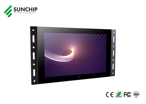 Ulangi Otomatis Bingkai Terbuka Layar LCD Embedded Remote Control Publishing 13,3 Inch