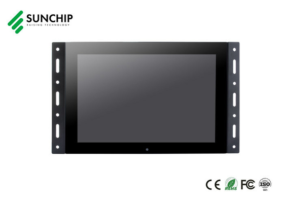 Ulangi Otomatis Bingkai Terbuka Layar LCD Embedded Remote Control Publishing 13,3 Inch