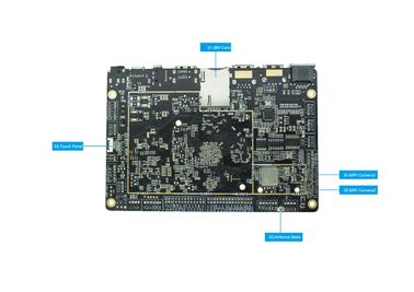 Rockchip RK3399 4K lvds edp Resolusi 1080P 4GB DDR 32GB EMMC Embedded System Board Hexa-Core WIFI ARM board